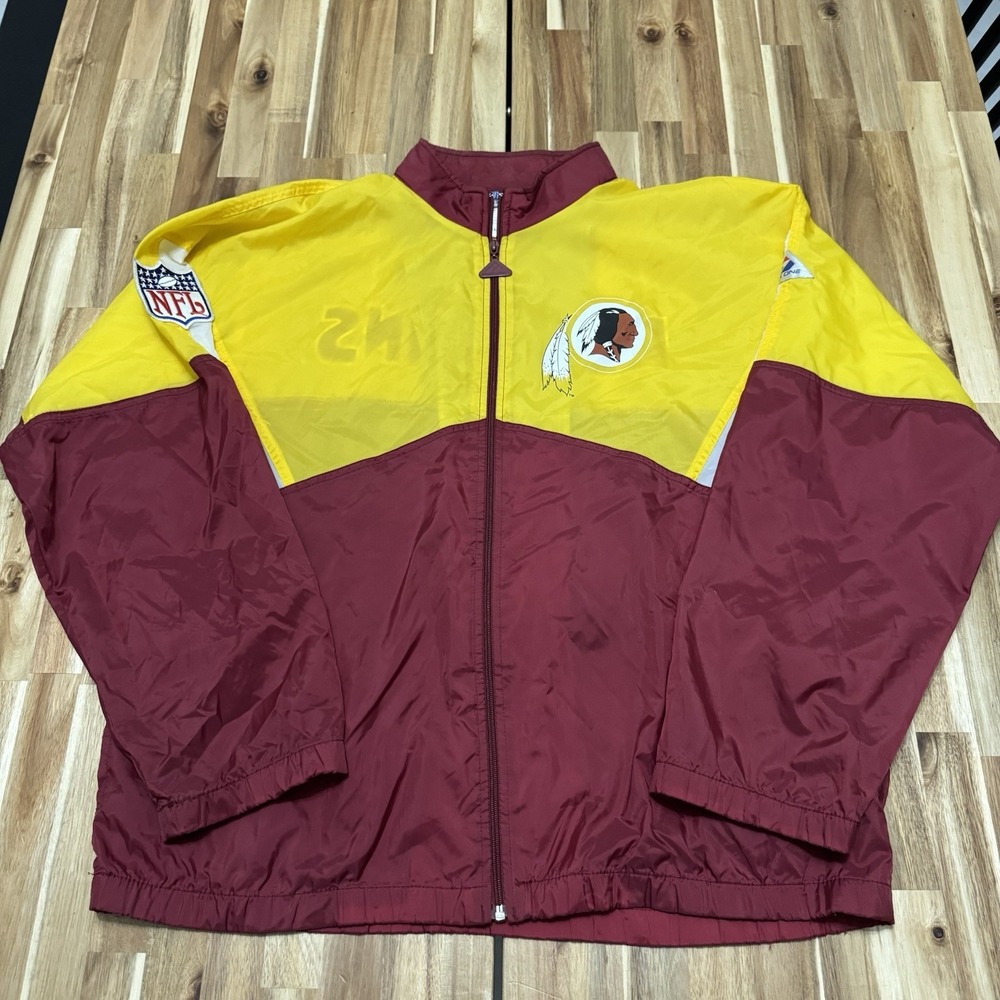 Vintage Washington Redskins Jacket Mens L Apex One Lightweight NFL 90s